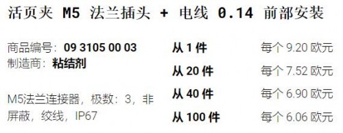 EVG 法兰连接器系列