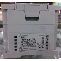 FX5U-80MT/DS内置40入/40出（晶体管漏型），DC电源
